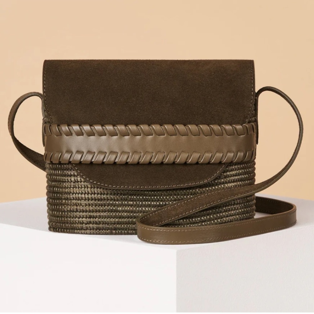 NWOT Cesta Collective Crossbody Bag in Olive Grove ASO Meghan Markle